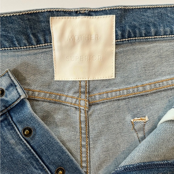 MOTHER SUPERIOR The Snapped Ditcher Flood Jeans in We Are Castaways |Size 34|NWT - Picture 4 of 16